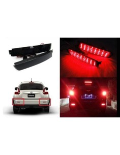 Kit 2 Fanali Posteriori A Led Nero Fume Per Nissan Juke Murano Sentra Sentra Infiniti FX35 FX37 FX50 QX70