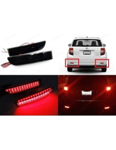 Kit 2 Fanali Posteriori A Led Nero Fume Per Toyota Alphard T270 Avensis Previa Estima RAV4