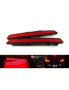 Kit 2 Fanali Posteriori A Led Rosso Per Mazda 3 Axela BK Rear Bumper Tail Brake Reflector Light