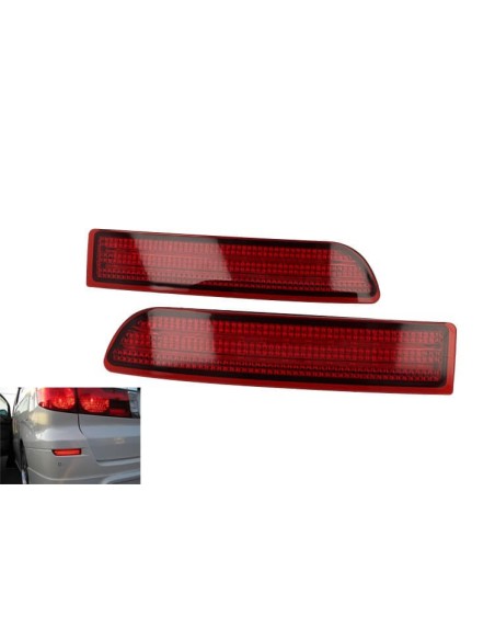 Kit 2 Fanali Posteriori A Led Rosso Per Toyota Alphard T270 Avensis Previa Estima RAV4 Sostituzione Riflettore Catarifrangente