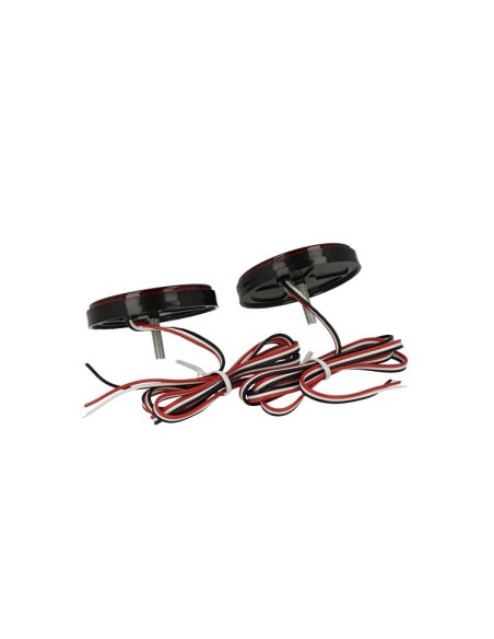 Kit 2 Fanali Posteriori A Led Rosso Per Toyota Sequoia Highlander ZRR70 Voxy Sostituzione Riflettore Catarifrangente Originale