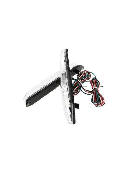 Kit 2 Fanali Posteriori A Led Trasparente Lexus IS F GX470 RX300 Toyota Harrier Verso Avalon Matrix Sienna Venza