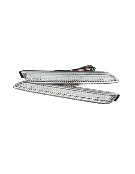 Kit 2 Fanali Posteriori A Led Trasparente Lexus IS F GX470 RX300 Toyota Harrier Verso Avalon Matrix Sienna Venza