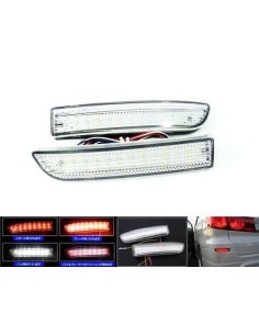 Kit 2 Fanali Posteriori A Led Trasparente Per Toyota Alphard T270 Avensis Previa Estima RAV4