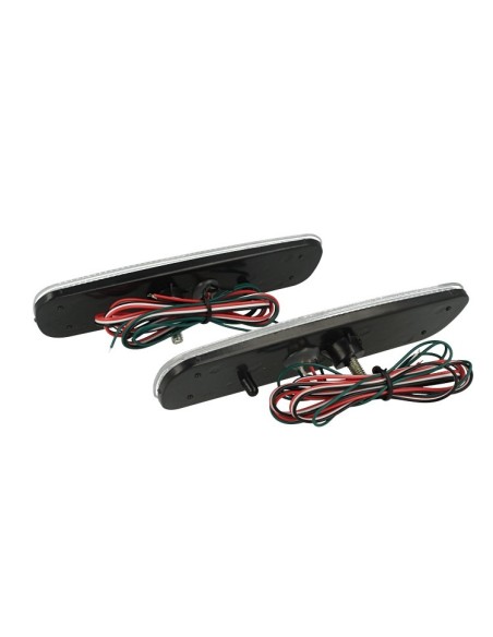 Kit 2 Fanali Posteriori A Led Trasparente Per Toyota Land Cruiser Lexus LX470 Sostituzione Riflettore Catarifrangente