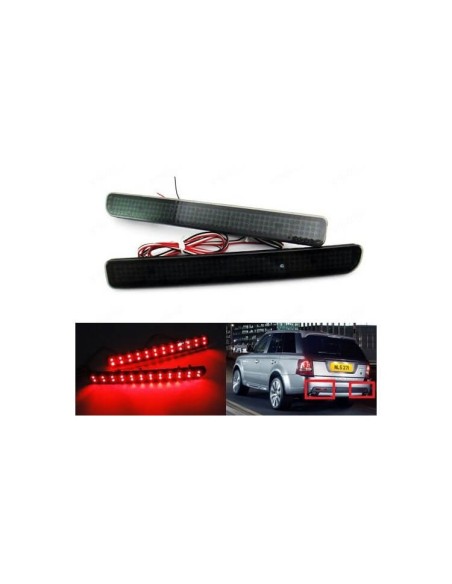 Kit 2 Fanali Posteriori A Led Nero Fume Per Land Rover Discovery 3 4 Range Rover Sport L320
