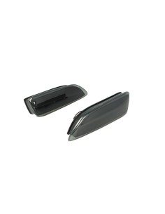 Kit 2 Fanali Posteriori A Led Nero Fume Per Lexus CT 200h Toyota Corolla Rear Bumper Reflector Light 2