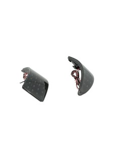 Kit 2 Fanali Posteriori A Led Nero Fume Per Lexus IS 250 300h 350 MK III XE30 Rear Bumper Reflector Light 2