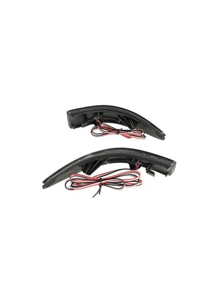Kit 2 Fanali Posteriori A Led Nero Fume Per Lexus IS 250 300h 350 MK III XE30 Rear Bumper Reflector Light