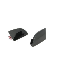 Kit 2 Fanali Posteriori A Led Nero Fume Per Mazda 3 Axela BM BL Sostituzione Catarifrangente Riflettore Originale 2
