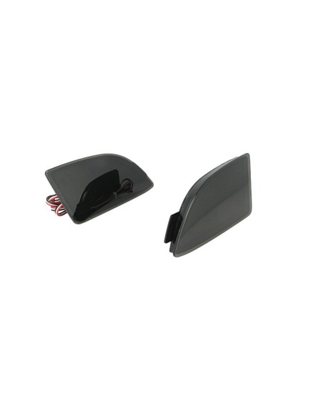 Kit 2 Fanali Posteriori A Led Nero Fume Per Mazda 3 Axela BM BL Sostituzione Catarifrangente Riflettore Originale