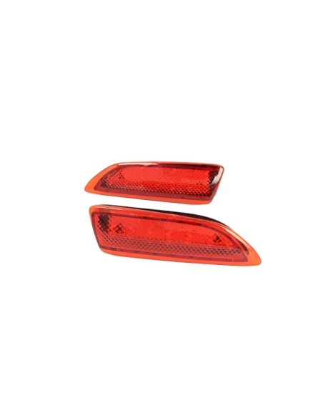 Kit 2 Fanali Posteriori A Led Rosso Per Lexus CT 200h Toyota Corolla Rear Bumper Reflector Light Sostituzione Riflettore Catarif