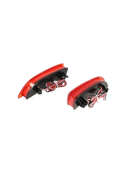 Kit 2 Fanali Posteriori A Led Rosso Per Lexus CT 200h Toyota Corolla Rear Bumper Reflector Light Sostituzione Riflettore Catarif