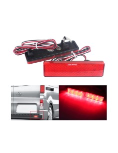 Kit 2 Fanali Posteriori A Led Rosso Per Opel Vauxhall Vivaro Movano Renault Master Trafic Nissan Primastar Sostituzione Catarifr