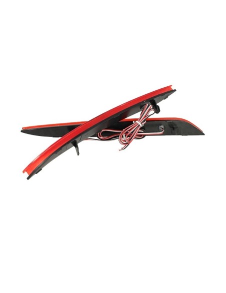 Kit 2 Fanali Posteriori A Led Rosso Per Tesla Model S Sostituzione Catarifrangente Riflettore Originale Rear Bumper Tail Brake R