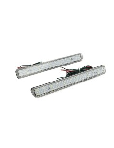 Kit 2 Fanali Posteriori A Led Trasparente Per Land Rover Discovery 3 4 Range Rover Sport L320 2
