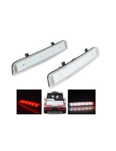 Kit 2 Fanali Posteriori A Led Trasparente Per Land Rover Freelander 2 Range Rover L322