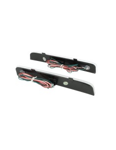 Kit 2 Fanali Posteriori A Led Trasparente Per Land Rover Freelander 2 Range Rover L322 2