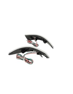 Kit 2 Fanali Posteriori A Led Trasparente Per Lexus IS 250 300h 350 MK III XE30 Rear Bumper Reflector Light 2