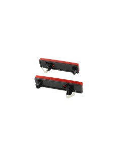 Kit 2 Fanali Posteriori Catarifrangente Rosso Riflettore Per Opel Vauxhall Vivaro Movano Renault Master Trafic Nissan Primastar 2
