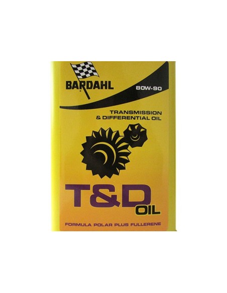 BARDAHL T&ampD Oil Limited Slip SAE 80W90 Lubrificante Slip Formula Per Toyota Fuoristrada Per Differenziali Autobloccanti a Sli
