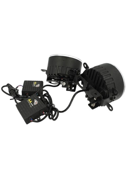 Fari Led Fendinebbia 15W Luce Di Marcia Diurna Forma L 7W 3,5 Pollice Per Citroen C4 C5 C6 Picasso Renault