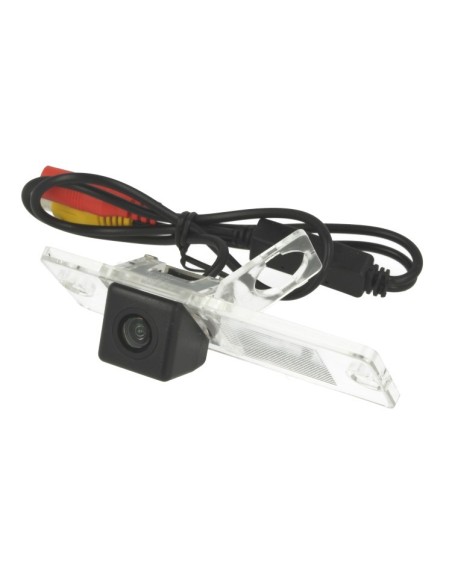 Telecamera Posteriore Per Luce Targa Specifica Mitsubishi Pajero 2009-2012 Linea Guida Effetto Specchio Selezionabile