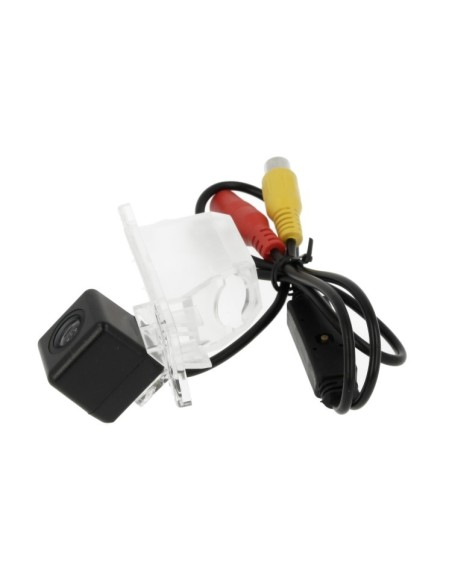 Telecamera Posteriore Per Luce Targa Specifica Skoda Octavia 2008-2013 Linea Guida Effetto Specchio Selezionabile
