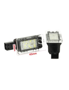Kit Luci Portiere A Led Per Volvo S80 S60 S80L S60L V70 V60 V40 XC60 XC90 12V 5W Canbus Bianco