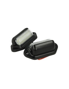 Kit Luci Targa Led Universale 12V 2W Lampada Ingombro Luci Targa Per Moto Auto Rimorchio Furgone Barca Omologato CE E8 2