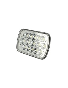 Faro Led Truck Headlight Rettangolare 7 Pollici 45W 12V 24V Per Camion Bi-Luce H4 Anabbagliante Abbagliante 2