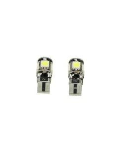 24V Lampada Led Canbus T10 W5W Colore Rosso Luci Posizione Targa Per Camion Bus Barca 5 Smd 5050 2