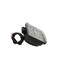 Fanale Rettangolare 18W DRL Daylight Led Work Light Faro Da Lavoro 9V 12V 24V 36V 48V 60V 6X3W IP67 2