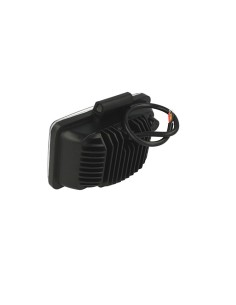 Fanale Rettangolare 24W Doppia Luminosita Hi Low Led Work Light Spot Lente Ingrandimento 4D Faro Da Lavoro 9V-60V IP67 Bianco 2