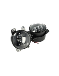 Coppia Faro Led Rotondo 4 Pollici 30W Luci Fendinebbia Per Jeep Wrangler JK 2007-2017 Dodge Journey Magnum Chrysler PT Cruiser 3
