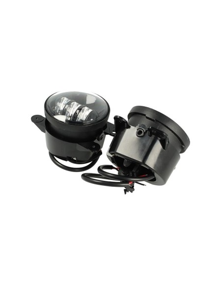 Coppia Faro Led Rotondo 4 Pollici 30W Luci Fendinebbia Per Jeep Wrangler JK 2007-2017 Dodge Journey Magnum Chrysler PT Cruiser 3