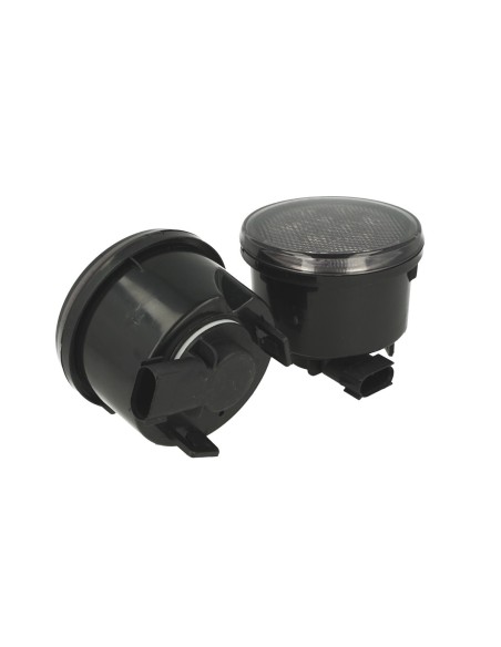 Coppia Frecce Led Anteriori Indicatore Lente Fume Per Jeep Wrangler JK 2007-2017 Arancione 12V 3W