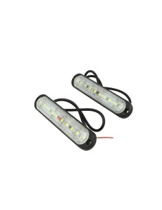 Luci Diurne Led DRLs Driving Light 12V 24V 10X1W IP68 Universale Per Auto Camper Furgone Camion