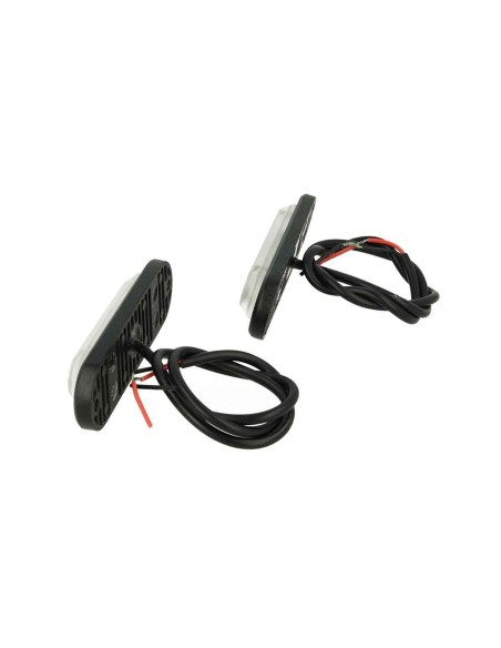 Luci Diurne Led DRLs Driving Light 12V 24V 6X1W IP68 Universale Per Auto Camion