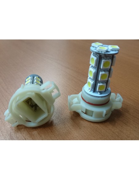 Lampada Led H16 PS24W PS19W 12V 3W Bianco Freddo Per Luci Diurne Del Audi A3 A4 VW Golf 6 Con 18 Smd 5050