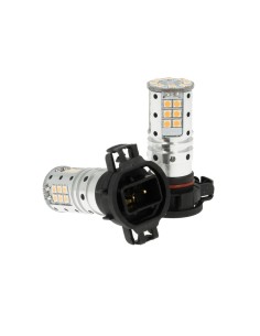 Lampada Led PSX24W Canbus Arancione 12V 25W Reale Luci Fendinebbia Citroen DS3 C3 Jeep Grand Cherokee IV Peugeot 206 207 3008 Re