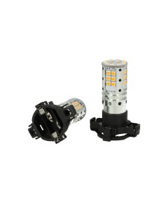 Lampada Led PY24W Canbus Arancione Per Frecce Anteriore Audi R8 BMW X3 X5 X6 Z4 Fiat 500 Bravo Renault Clio Megane No Errore 12V