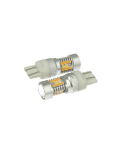 Lampada Led T20 7443 W21/5W Dual Color Bianco + Arancione Per Honda CR-V Civic Toyota RAV4 Yaris Infiniti G25 Mazda 3 6 MX-5 Nis 2