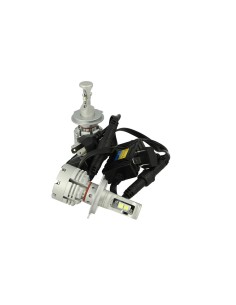 Kit Full Led Canbus H4 40W/40W Premium Modello Top Specifico Per Camion 24V e Auto Lussuoso Ultima Generazione Con Cree XHP50 2