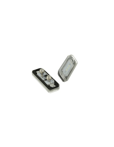Kit Luci Targa Led Mercedes Benz W209 Bianco Canbus No Errore 12V 2W