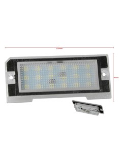 Kit Luci Targa Led Land Rover Freelander 1 Bianco Canbus No Errore 12V 5W
