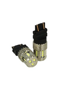 Lampada Led 3157 T25 12V 45W Bianco No Polarita Super Luminoso Compatibile Con Attacco CK Auto Americano 2