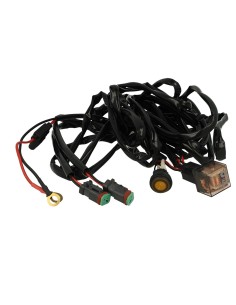 Kit Cablaggio 12V Con Interruttore Rele 80A Fusibile 30A Con Doppio Connettori DT Per Installazione Barra Led Su Jeep Fuoristrad 2