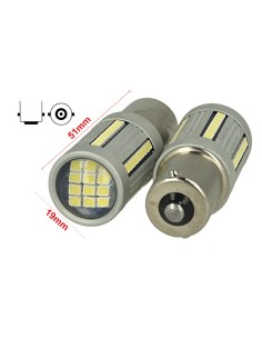 Lampada Led BA15S 1156 Canbus 12V 25W Reale Per Luci Diurne Audi Q7 A3 A6 Fiat 500X Renault Megane 3