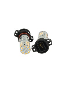 Lampada Led PSY24W Canbus Arancione 12V 25W Reale Per Audi A1 A3 A6 Q5 VW Golf VI Passat Touareg Opel Astra Land Rover Discovery 2